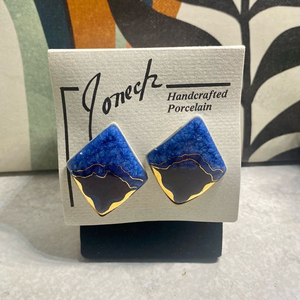 Joneck Handcrafted Porcelain Earrings